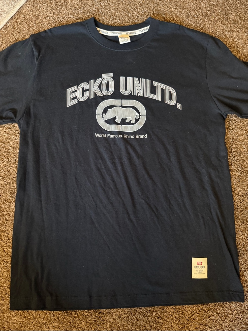 Ecko Unltd Oversized Rhino Graphic Tee XL